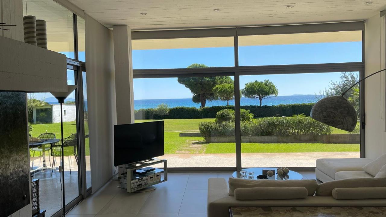 Beachfront Villa Hoopoe Schinias, Marathon Dış mekan fotoğraf