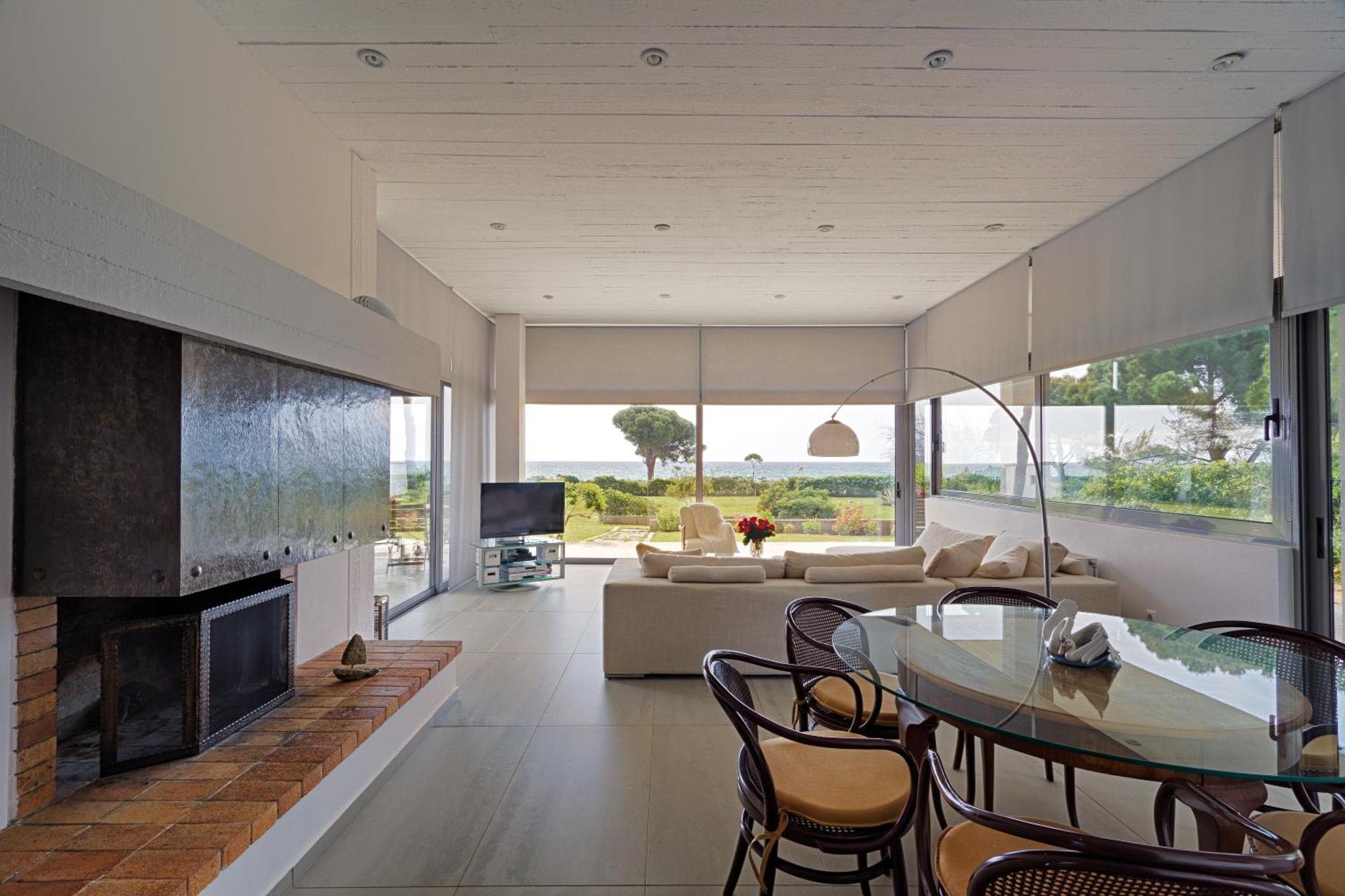 Beachfront Villa Hoopoe Schinias, Marathon Dış mekan fotoğraf